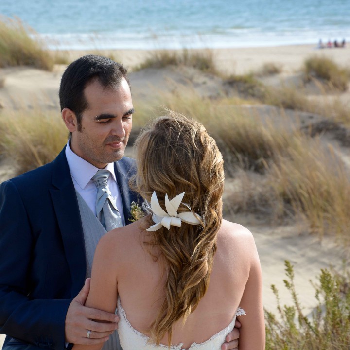 fotos post boda en la playa